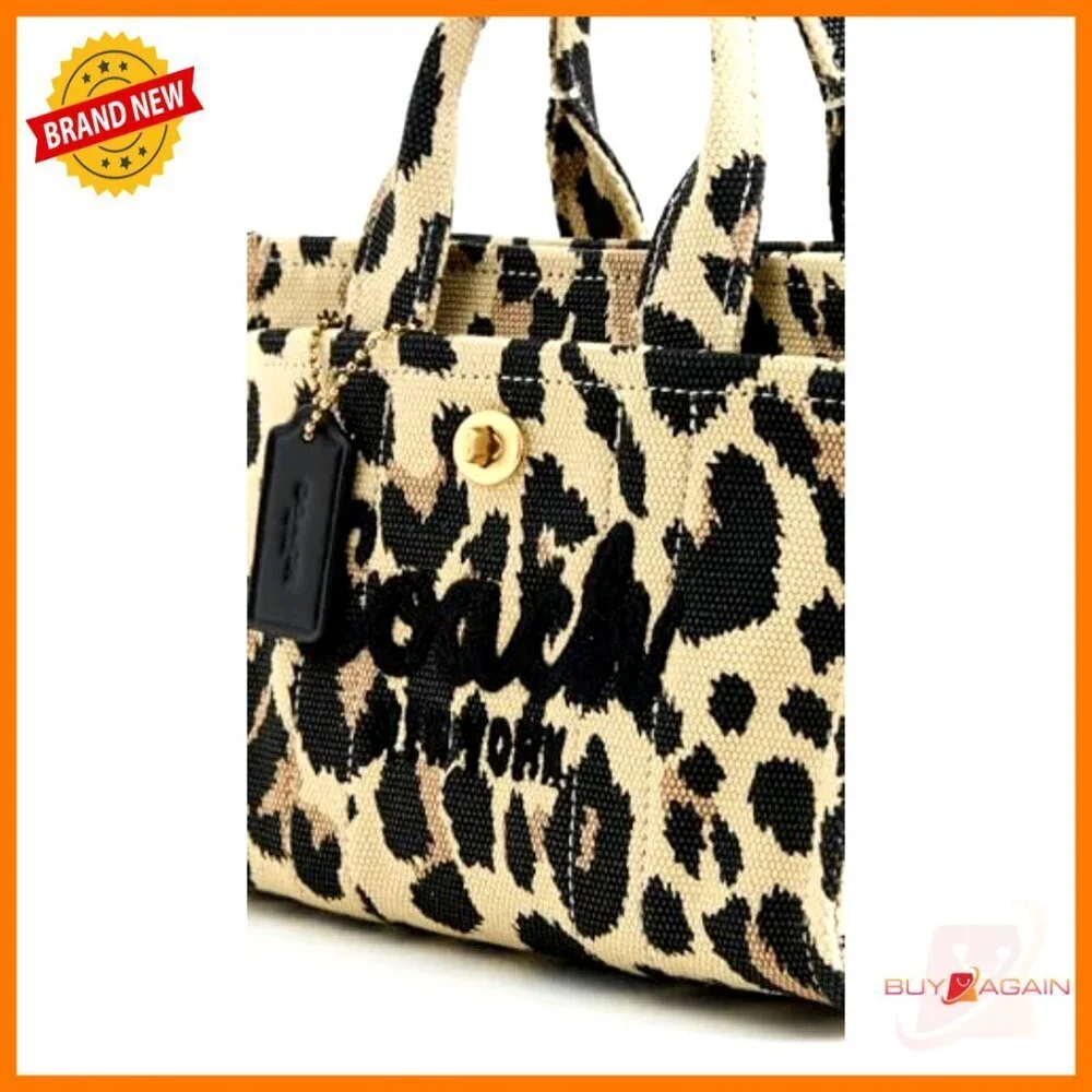 Canvas Tote Bag with Detachable Strap, Turnlock Closure, Multiple Carry Options